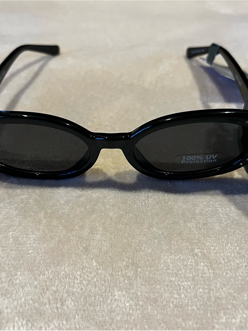 Wild Fable Black Sparkly Bling Oval Sunglasses - NWT